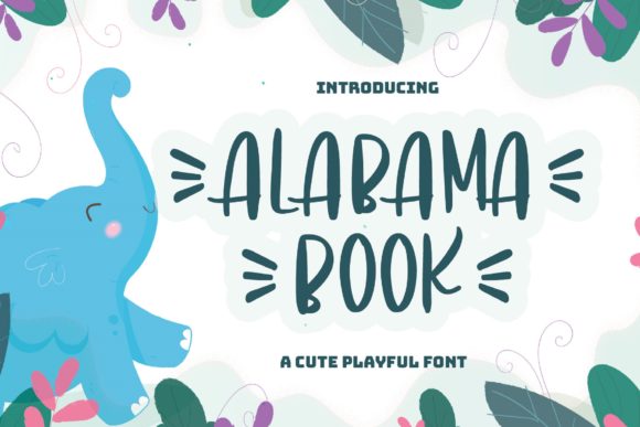 Alabama Book Font: A Joyful Touch for Your Designs