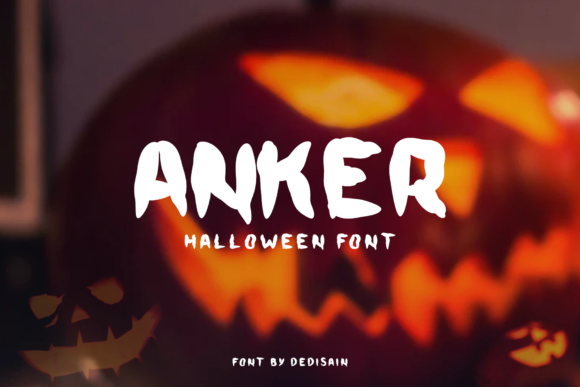 Angker Font for Halloween Designs