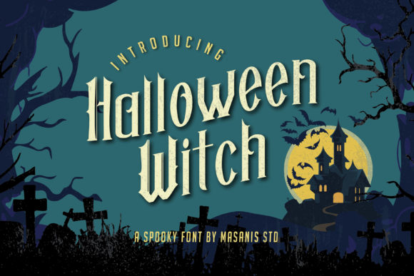 Halloween Witch: A Vintage and Spooky Display Font That Captures the Spirit of Creativity