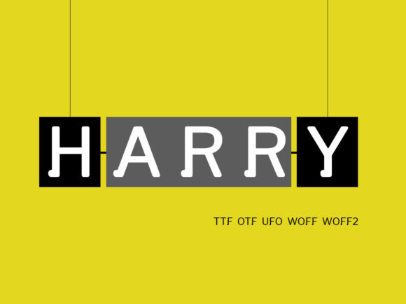 Harry Font: A Minimalist Choice for Creative Expression