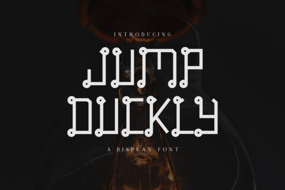 Jump Duckly: A Sci-Fi Font That Transforms Your Designs