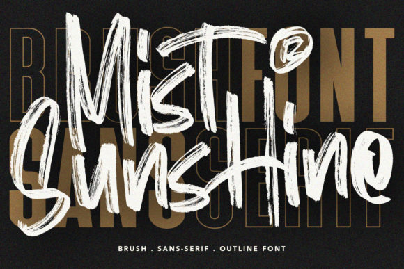 Mist Sunshine: A Bold Display Font for Impactful Design