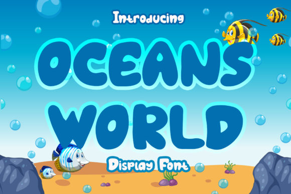 Oceans World Font for Creative Projects