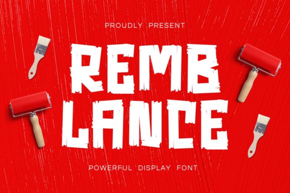 Remblance: A Powerful Display Font That Elevates Your Creative Ideas