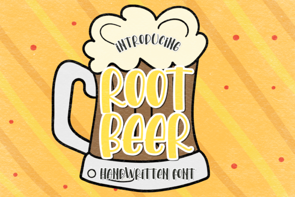 Root Beer: A Fun and Playful Display Font for Standout Designs