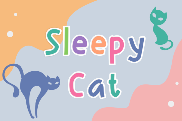 Sleepy Cat: A Versatile Display Font for Modern Design Needs