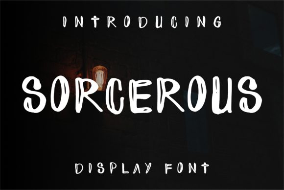 Sorcerous Font for Bold Design Impact
