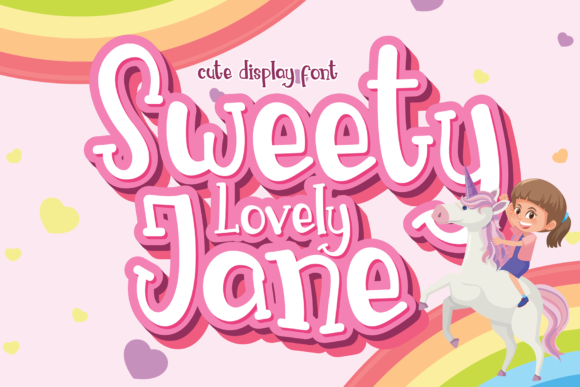 Sweety Lovely Jane Font for Creative Expression