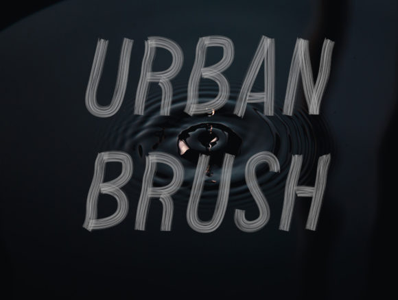 Urban Brush: A Bold and Versatile Display Font for Modern Design